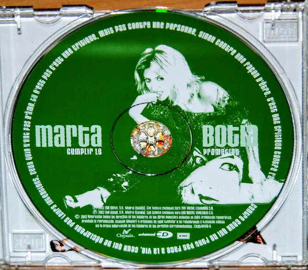 Marta Botia : Cumplir Lo Prometido (CD, Album, Enh)