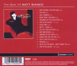 Matt Bianco : The Best Of Matt Bianco (CD, Comp)