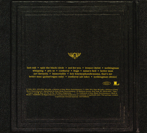 Pearl Jam : Vitalogy (CD, Album, RE, RM, Dig)