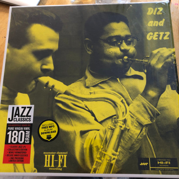 Dizzy Gillespie And Stan Getz : Diz And Getz (LP, Album, MP, RE, 180)