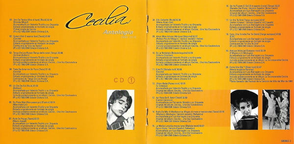 Cecilia (12) : Antología (2xCD, Comp)