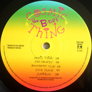 The B-52's : Cosmic Thing (LP, Album, RE)