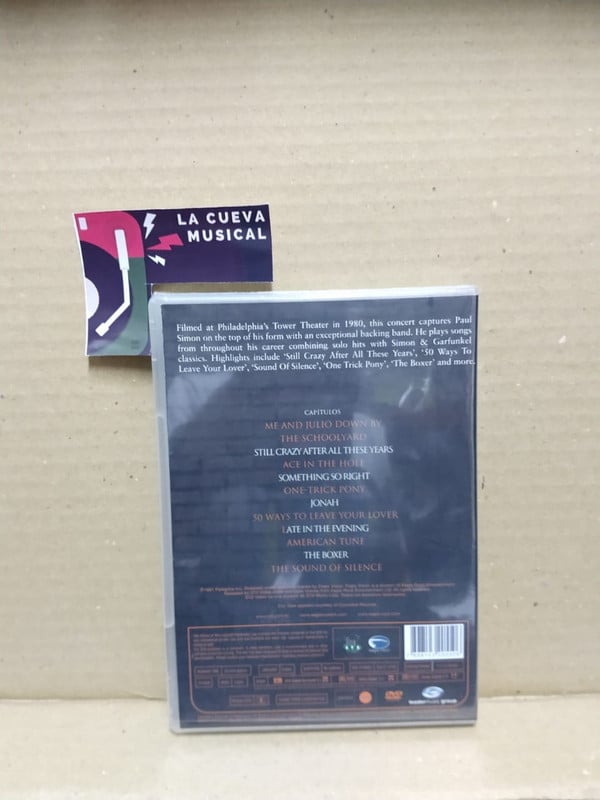 Paul Simon : Live From Philadelphia 1980 (DVD-V, Multichannel, NTSC)