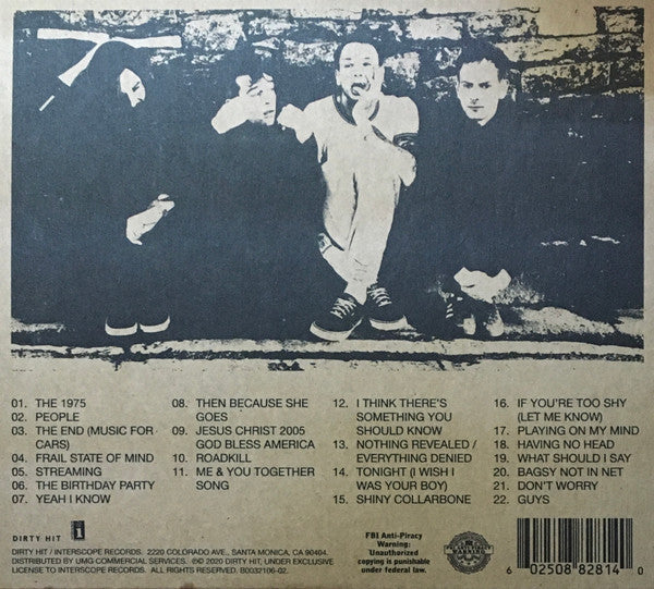 The 1975 : Notes On A Conditional Form  (CD, Album)