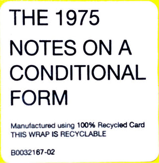 The 1975 : Notes On A Conditional Form (CD, Album, Tar)