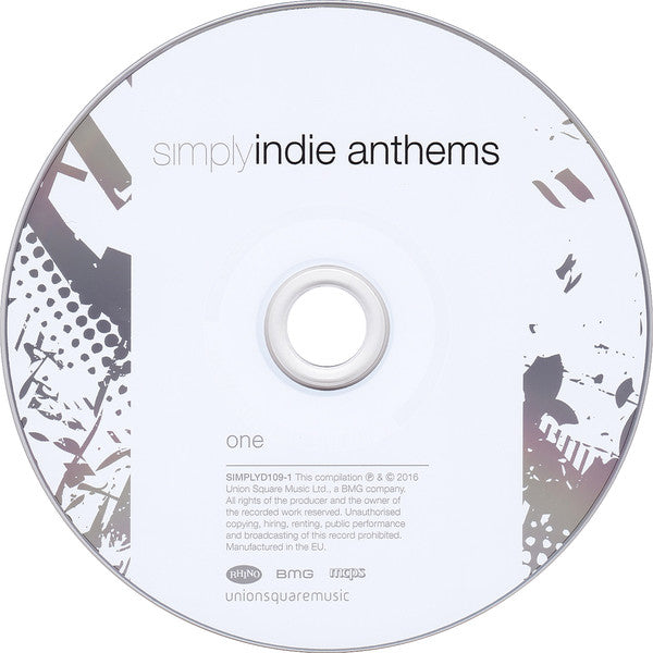 Various : Simply Indie Anthems (4 CDs Of Indie Anthems) (Box + 4xCD, Comp)
