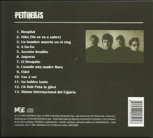 Pettinellis : Pettinellis (CD, Album)