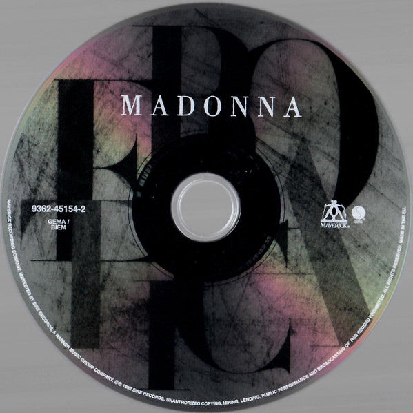 Madonna : Erotica (CD, Album)
