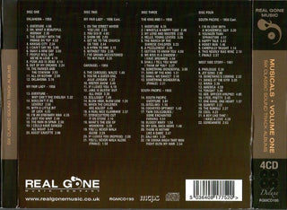 Various : Musicals Vol. 1 - Six Classic Sound Track Albums (4xCD, Comp, RM, Dig)