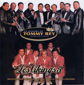 Tommy Rey* y Los Vikings 5 : La Fiesta Tropical de Chile (CD, Comp)