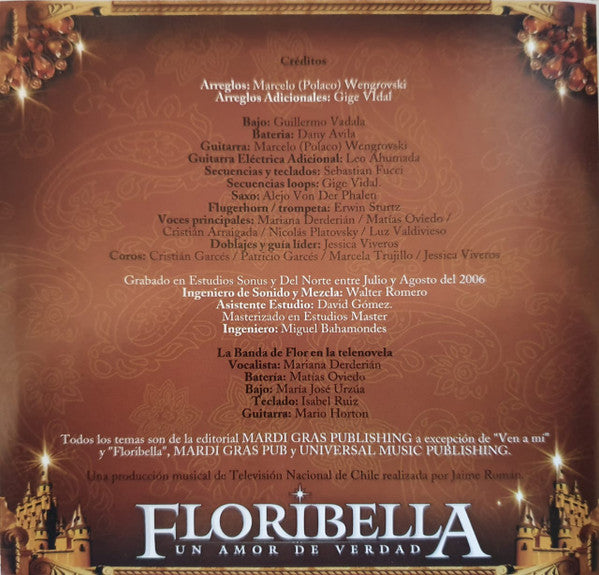 Various : Floribella, Las Canciones (CD, Comp)