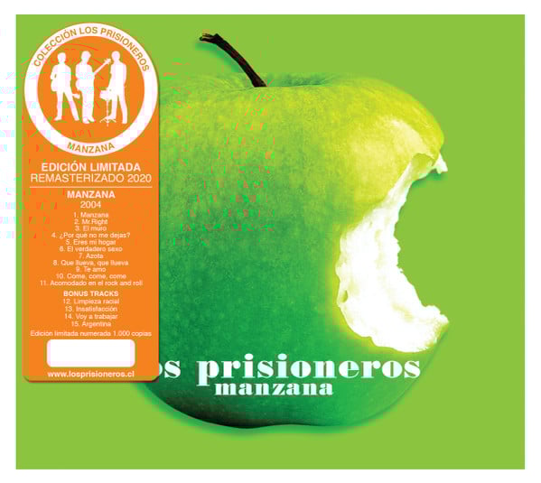 Los Prisioneros : Manzana (CD, Album, Ltd, Num, RM, Dig)