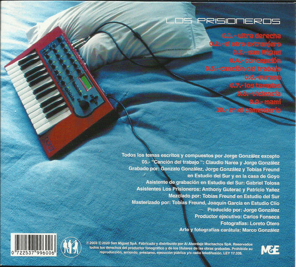 Los Prisioneros : Los Prisioneros (CD, Album, Ltd, Num, RE, Dig)