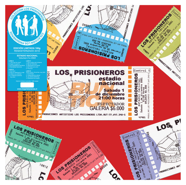 Los Prisioneros : Estadio Nacional Volumen 2 (2xLP, Album, Ltd, RM)