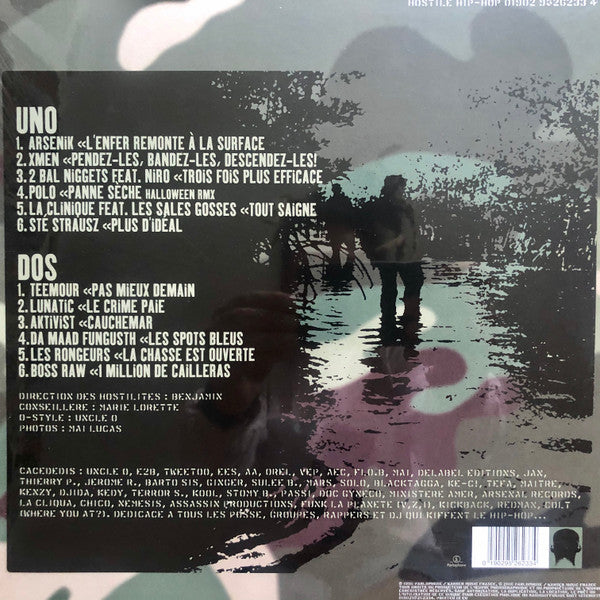 Various : Hostile Hip-Hop (LP, Comp, Ltd, RE, RM, Gol)