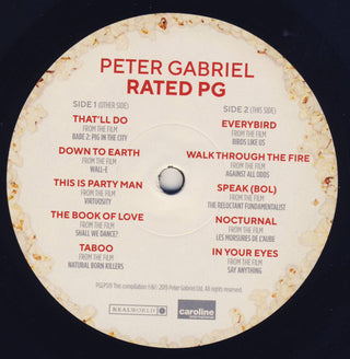 Peter Gabriel : Rated PG (LP, Comp, Opt)