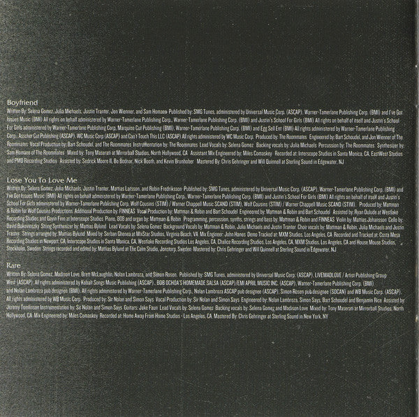 Selena Gomez : Rare (CD, Album, Dlx, RE)