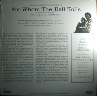 Victor Young, Ray Heindorf : For Whom The Bell Tolls (Original Motion Picture Soundtrack) (LP, Ltd, RE, 140)