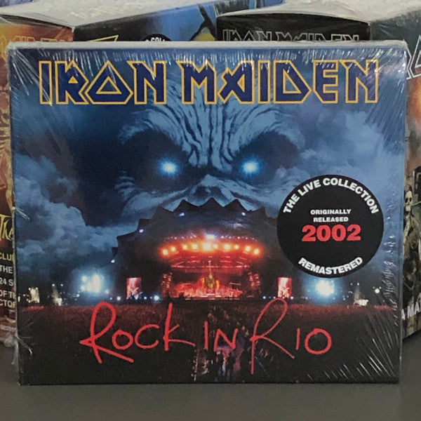 Iron Maiden : Rock In Rio (2xCD, Album, RE, RM)