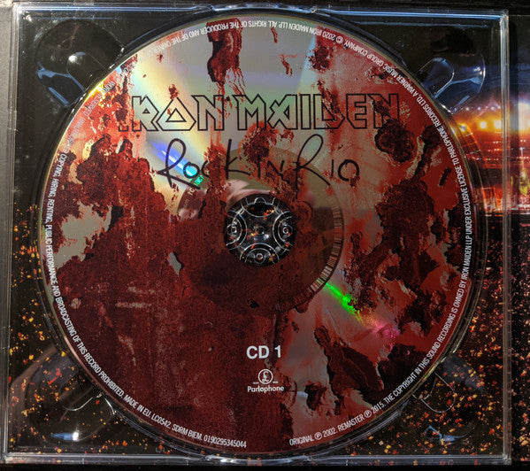 Iron Maiden : Rock In Rio (2xCD, Album, RE, RM)