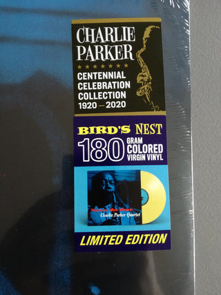 The Charlie Parker Quartet : Now's The Time (LP, Album, RE, RP, Yel)