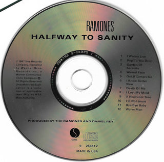 Ramones : Halfway To Sanity (CD, Album, RE, RP)