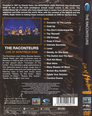 The Raconteurs : Live At Montreux 2008 (DVD-V, NTSC)