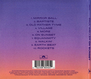 Paul Weller : On Sunset (CD, Album)
