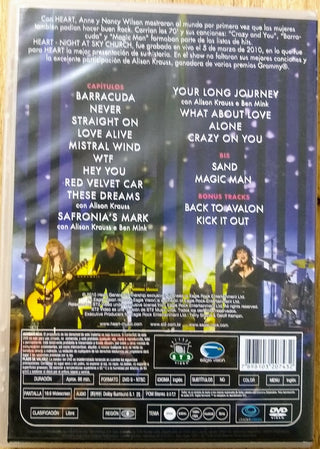 Heart : Night At Sky Church (DVD-V, NTSC)