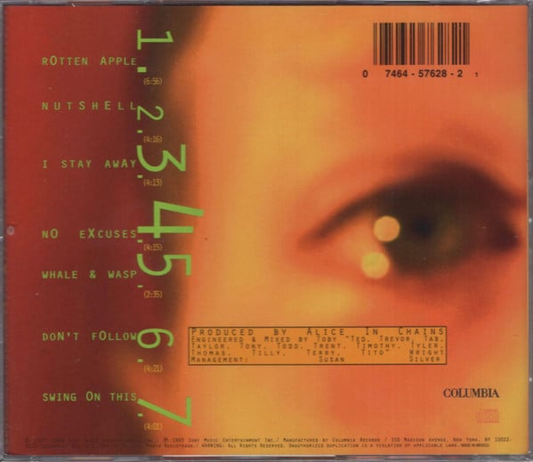 Alice In Chains : Jar Of Flies (CD, EP, RP)