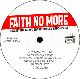 Faith No More : Diggin' The Grave (Rare Tracks 1990-1995) (LP, Ltd, Unofficial)