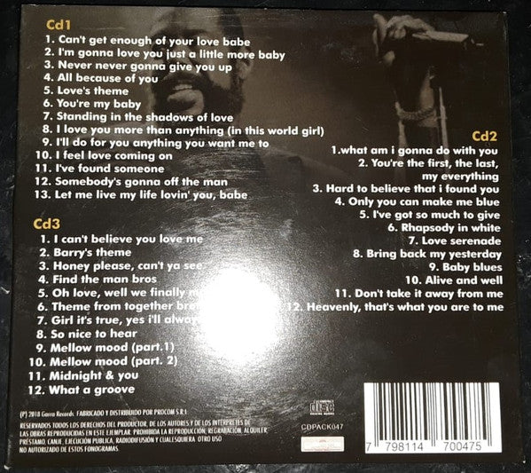 Barry White : Greatest Hits (3xCD, Comp)