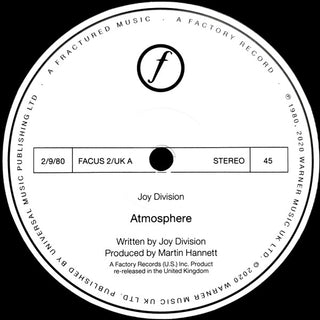 Joy Division : Atmosphere (12", Single, RE, RM, 180)
