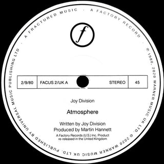 Joy Division : Atmosphere (12", Single, RE, RM, 180)