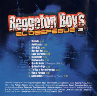 Reggeton Boy's : El Despegue 2 (CD, Album)