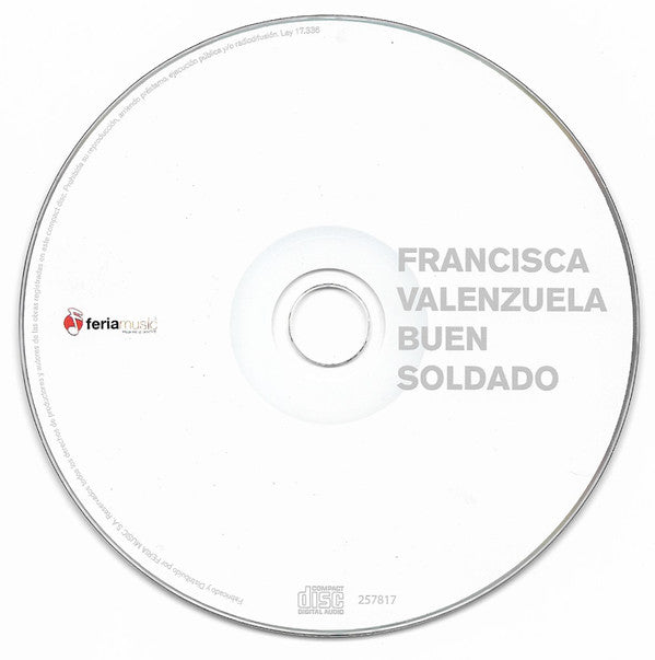 Francisca Valenzuela : Buen Soldado (CD, Album)