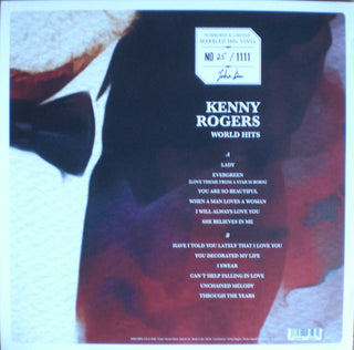 Kenny Rogers : World Hits (LP, Comp, Ltd, Num, 180)
