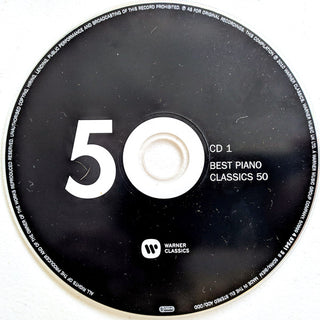Various : Best Piano Classics 50 (3xCD, Comp, RE, RM)