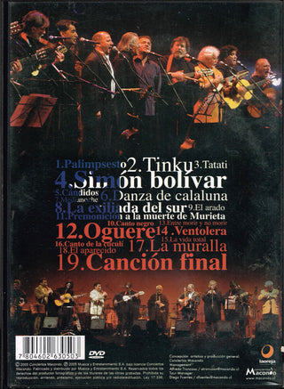 Inti Illimani Histórico & Quilapayún : Música En la Memoria, Inti + Quila, Juntos En Chile (DVD, Comp, NTSC)