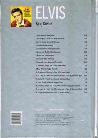 Elvis Presley : King Creole (CD, Album, S/Edition)