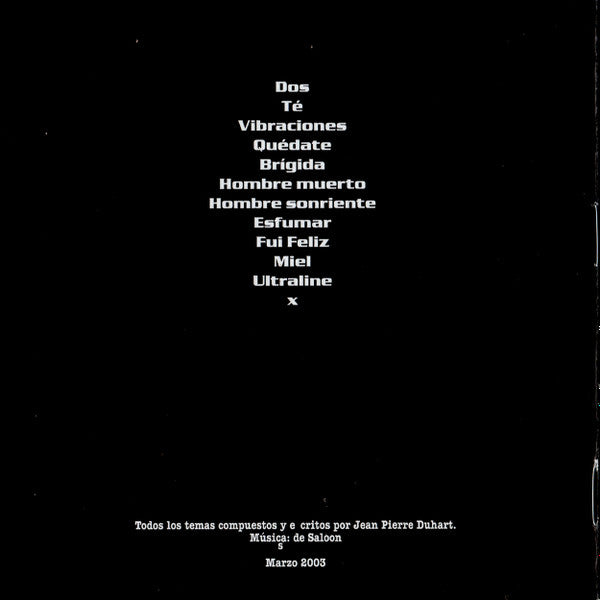 De Saloon : De Saloon (CD, Album, RE)