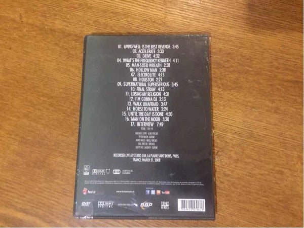 R.E.M. : Live In France (Studio 104/Paris 2008) (DVD-V, Unofficial, NTSC)