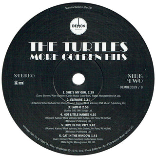 The Turtles : The Turtles! More Golden Hits (LP, Comp, RE, RM, 180)