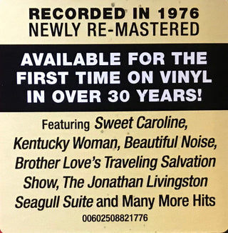 Neil Diamond : Love At The Greek: Recorded Live At The Greek Theatre (2xLP, Album, RE, RM)