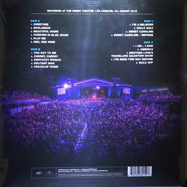 Neil Diamond : Hot August Night III (2xLP, Album, RE, RM)