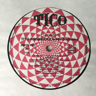 Tito Rodriguez & His Orchestra : Uptempo  (LP, Comp, Mar)