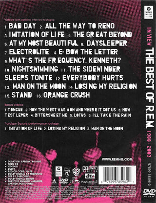 R.E.M. : In View: The Best Of R.E.M. 1988-2003 (DVD-V, Comp, NTSC)