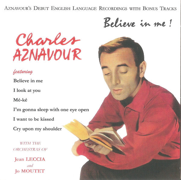Charles Aznavour : Bravos Du Music-Hall / Believe In Me! / C'est Ça / Il Faut Savoir / The Time Is Now (5xCD, Album + Box, Comp)