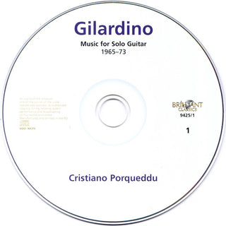 Angelo Gilardino - Cristiano Porqueddu : Complete Music For Solo Guitar · 1965–2013 (14xCD + Box)