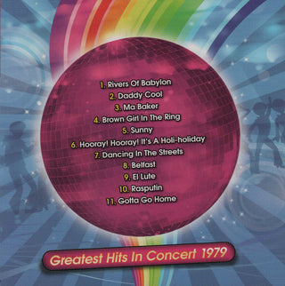 Boney M. : Greatest Hits in Concert 1979 (CD, Comp)